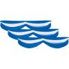 Oktoberfest Fabric Bunting (blue & white) Party Accessory (1 count) (1/Pkg)(5′ 10″ (Pack of 3))