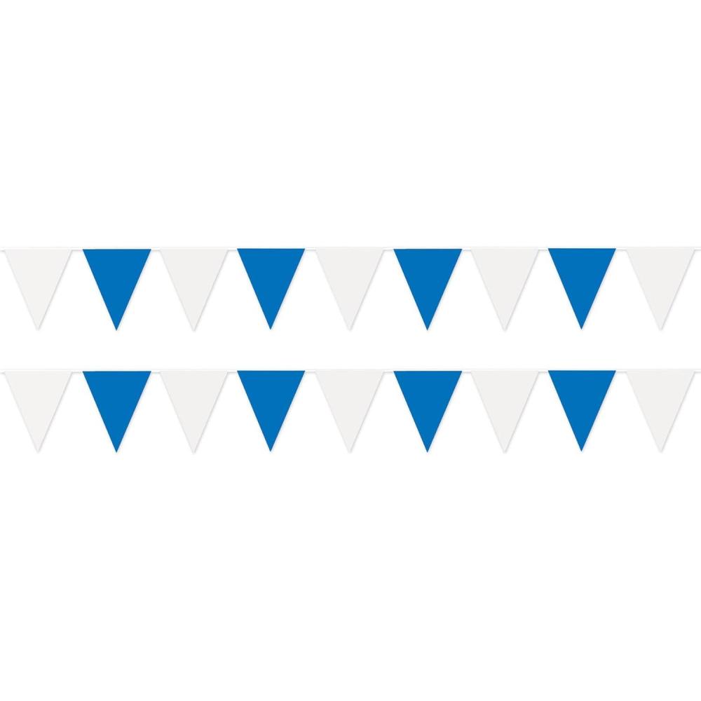 image:imageBeistle Pennant Banners 2 Piece 17 x 30 BlueWhite
