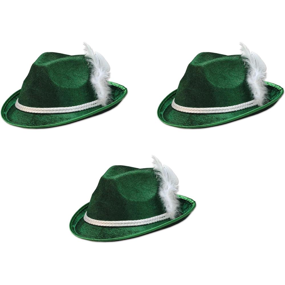 image:imageBeistle S60208AZ3 VelFelt Alpines Forest Green OSFM GreenWhite