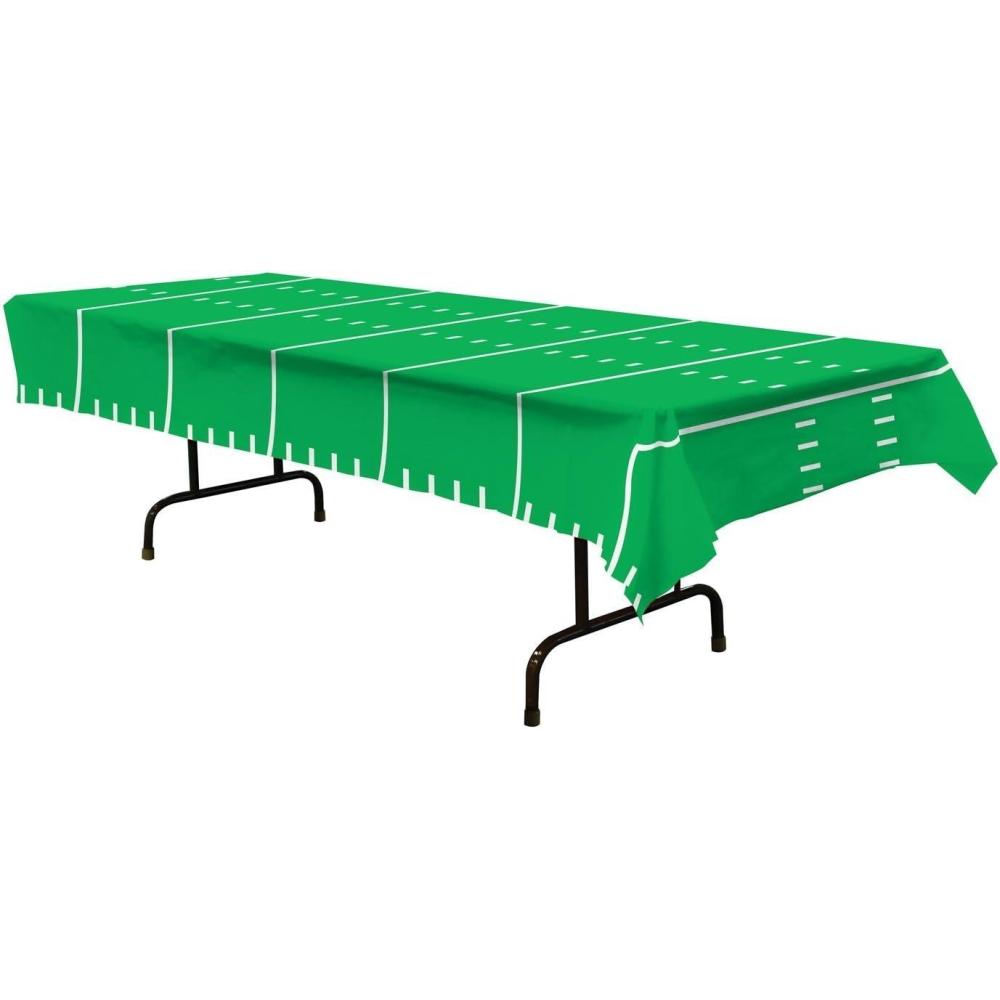 image:imageGame Day Football Tablecover 54 X 108 1Pkg Pkg12Green