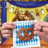 Beistle 50 Pack Oktoberfest Pretzel Bags, 6” x 5.75”- Bavarian Themed Party Supplies, German Beer Festival Treat Bags, Biergarten Snack Holders