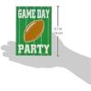 Beistle Game Day Football Invitations