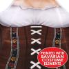 Beistle Novelty Polyester Fabric Fraulein Apron German Theme Oktoberfest Party Costume Accessory