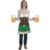 Beistle Novelty Polyester Fabric Fraulein Apron German Theme Oktoberfest Party Costume Accessory