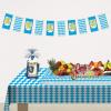 Beistle S54243AZ3 Oktoberfest Pennant Banners 10″ x 12′, Pack of 3(Oktoberfest)