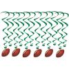 American Football Hanging Swirls (12 Pcs) – 1 Pack