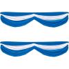 Beistle , 2 Piece Oktoberfest Fabric Buntings, 5′ 10” (Blue, White)