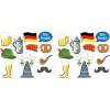 Beistle 24 Pieces Oktoberfest Photo Fun Sign, 6.5″-10″, Multicolor