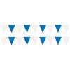 Beistle Pennant Banners 2 Piece, 17″ x 30′, Blue/White