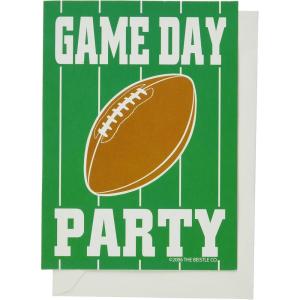 Beistle Game Day Football Invitations