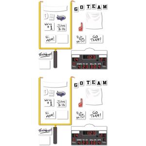 Beistle Printed Football Props, 3.75″ to 5′ 1.5″, 22 Pieces In Package(44 piece)