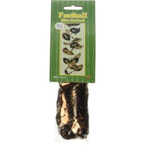 Gleam ‘N Flex Football Garland Party Accessory (1 count) (1/Pkg)