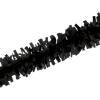 Beistle Orange and Black Tissue Festooning Garland-1 Pc(Black)