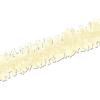 Beistle Orange and Black Tissue Festooning Garland-1 Pc(Ivory)