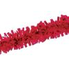 Beistle Orange and Black Tissue Festooning Garland-1 Pc(Red)