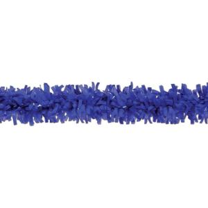 Beistle Orange and Black Tissue Festooning Garland-1 Pc(Blue)