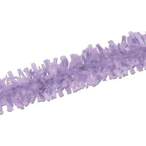 Beistle Orange and Black Tissue Festooning Garland-1 Pc(Lavender)