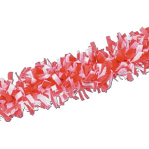 Beistle Orange and Black Tissue Festooning Garland-1 Pc(Red and White)