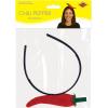 Beistle Chili Pepper Headband – Plush Red Chili Costume Headpiece, Novelty Food-Themed Accessory for Halloween Costumes, Fiesta Parties, Photo Booth Props, Themed Events & Food Competitions