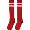 Beistle Green Knee Socks.(Red)