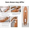 Beistle Surfboard Photo Prop – Freestanding Beach Scene Decoration, Cardboard Surfer Display with Attached Easel for Tropical & Summer Events, Photo Booth Backdrops & Hawaiian Luau Parties, 7′ x 6′