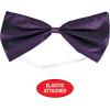 Beistle Green Bow Ties(Purple)