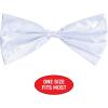 Beistle Green Bow Ties(White)