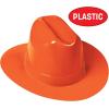 Beistle Plastic Cowboy Hats(Orange)