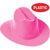 Beistle Plastic Cowboy Hats(Pink)