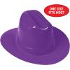 Beistle Plastic Cowboy Hats(Purple)