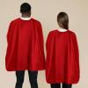 Beistle Red Fabric Capes – 2 Pack, Lightweight Polyester Costume Capes with Tie Closures, Hero Accessories for Halloween, Cosplay, Theatrical Costumes, Group Themes & Photo Booth Props, 30″