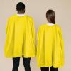 Beistle Yellow Fabric Capes – 2 Pack, Lightweight Polyester Costume Capes with Tie Closures, Hero Accessories for Halloween, Cosplay, Theatrical Costumes, Group Themes & Photo Booth Props, 30″