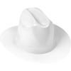 Beistle Plastic Cowboy Hats(White)