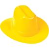 Beistle Plastic Cowboy Hats(Yellow)