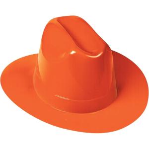 Beistle Plastic Cowboy Hats(Orange)