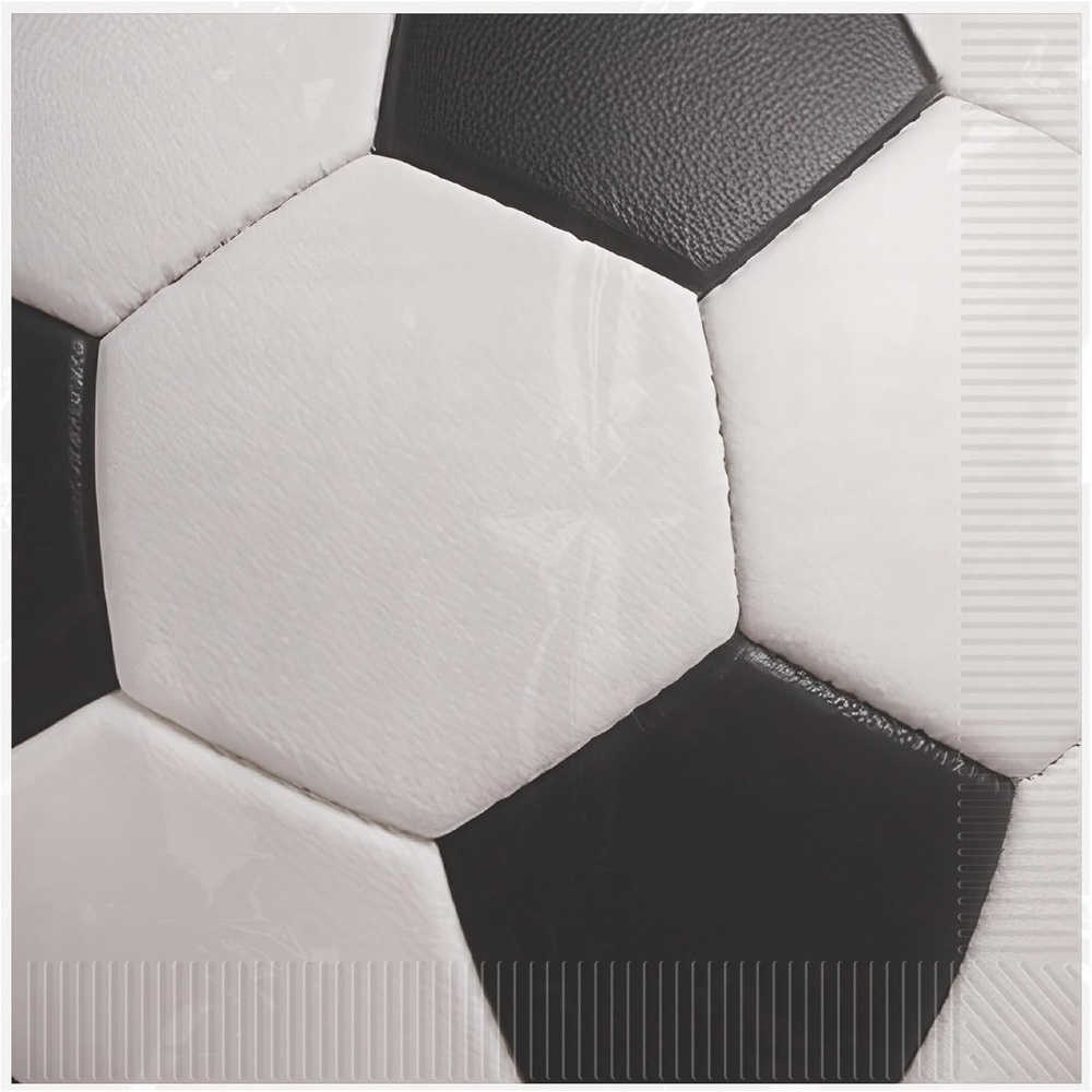 image:imageBeistle Soccer Luncheon Napkins 32 Pack 2Ply Watch Party Tableware Disposable Paper Napkins Sports Theme Dining Supplies Field Day Celebration Table Setting Dcor Beverage Serviettes 6