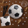 Beistle Soccer Luncheon Napkins – 32 Pack, 2-Ply Watch Party Tableware, Disposable Paper Napkins, Sports Theme Dining Supplies, Field Day Celebration Table Setting Décor, Beverage Serviettes, 6½”