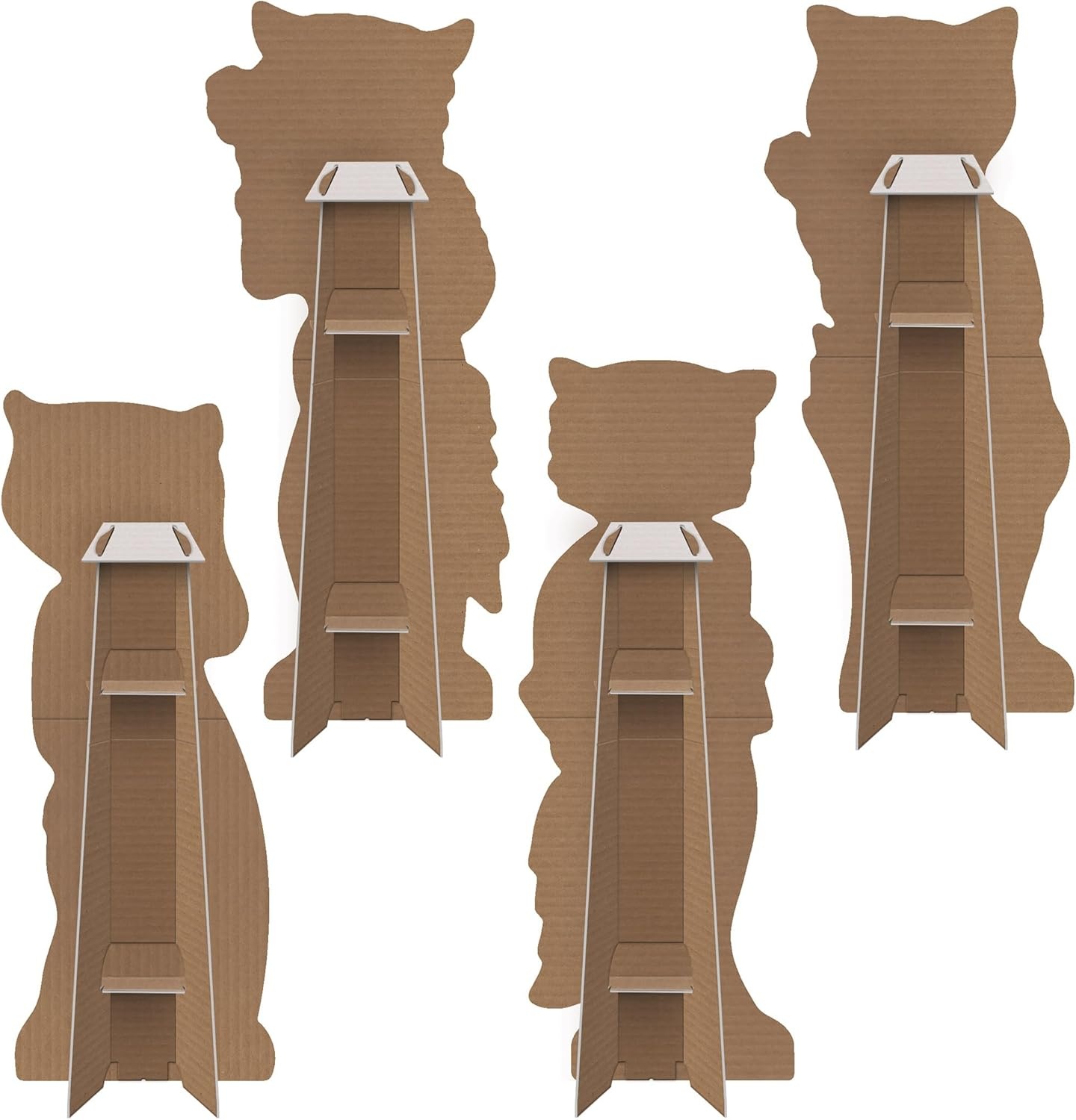 image:imageBeistle Vintage Halloween Scat Cat Band StandUps 4 Pack Retro Black Cat Musician Characters Large Freestanding Cardboard Props Classic Spooky Decorations Party Display Dcor Set 3436